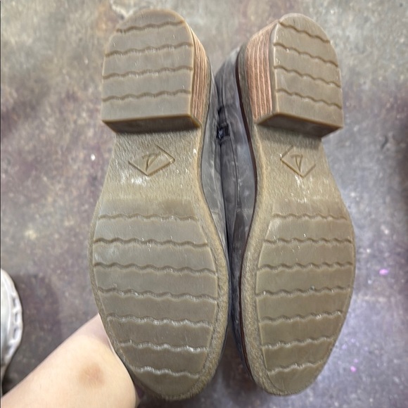Sperry Gray Ankle Boots - Picture 5 of 5